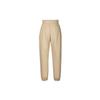 Nike High-Waist Drawstring Sports Pants With Solid Color Brand Logo Women Bottoms Khaki DQ5887-200