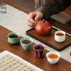 Tao Ding Xuan Five Blessings Ceramic Kung Fu Tea Set