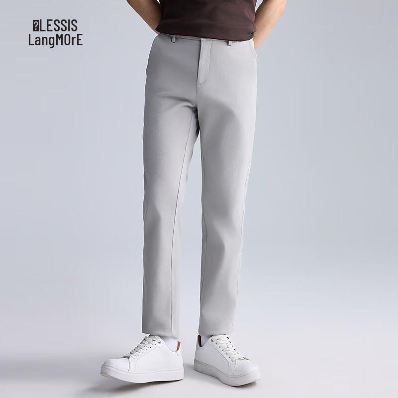 

Lilanz Men s Soft & Crisp Straight-Leg Casual Pants 37 (185/94B)