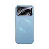Glass Nano Matte Case For iPhone 17 Air 16 15 14 13 12 11 Pro Max 17 Pro Magnetic For Wireless Charging Armor Funda