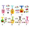 Balloon Launcher Toy Cartoon Power Racer Kit Balloon Aerodynamic Toy Portable Racer Launcher Toy Set