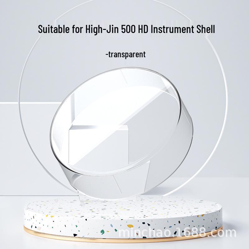 Gaojin GK500 Motorcycle Instrument Shell - Round HD Waterproof Screen Cover