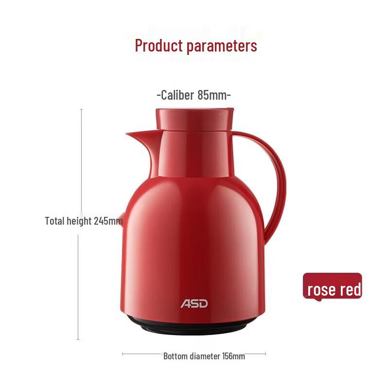 ASD Glass Lined Vacuum Thermos Flask