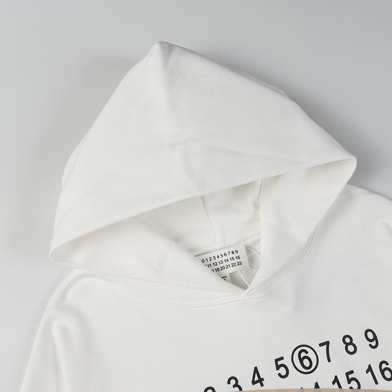 Maison Margiela MM6 Unisex Rubberized Terry Hoodie