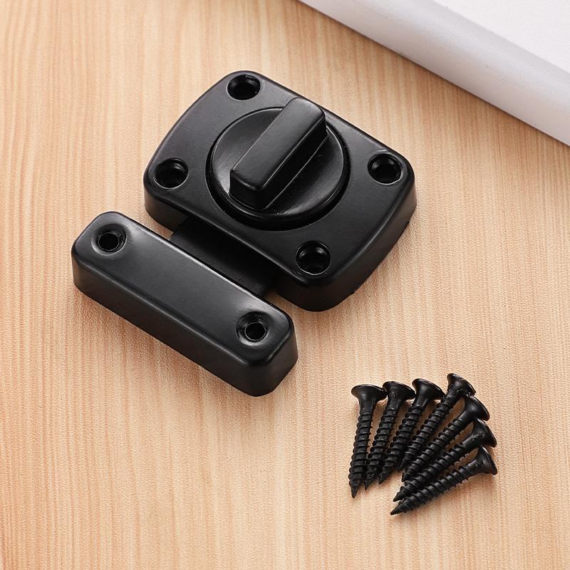 KK&FING Zinc Alloy Left and Right Door Latch Door Buckle Push-pull Door Thickened Surface Mounted Door Bolt Lock Buckle Hardware