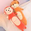 Monkey Rabbit Plush Toy Soft Stuffed Animal Cat Lion Sofa Throw Pillow