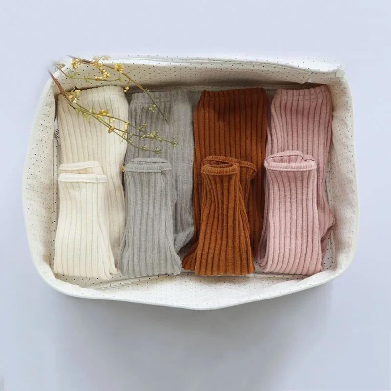 Baby Thermal Underwear Suits Long Sleeve Sweater Tops+ Leggings Kids Boy Girl Pajamas Clothes Suit