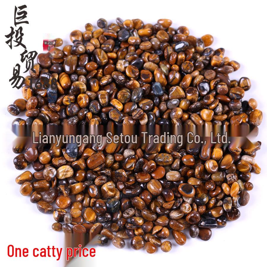 

Natural Yellow Tiger Eye Gravel for Bonsai, Fish Tanks, Essential Oil Bottles & Incense