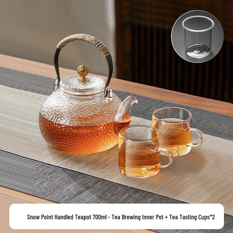 ZISIZ Heat-Resistant Glass Teapot