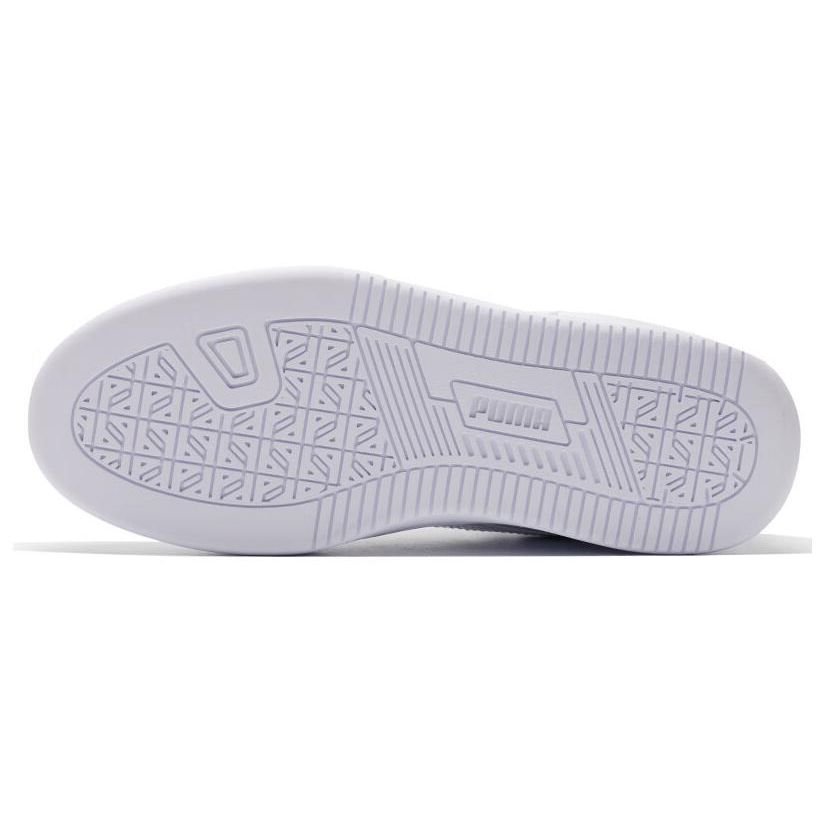 Puma Caven Series Mid Top Sneakers Unisex Sneakers White Silver 392291-02