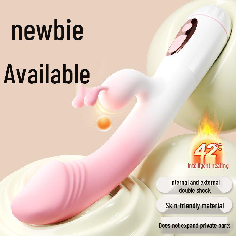 DALEYOU Little Fairy Pink Heated Silent Vibrator for Women - Adult Toy