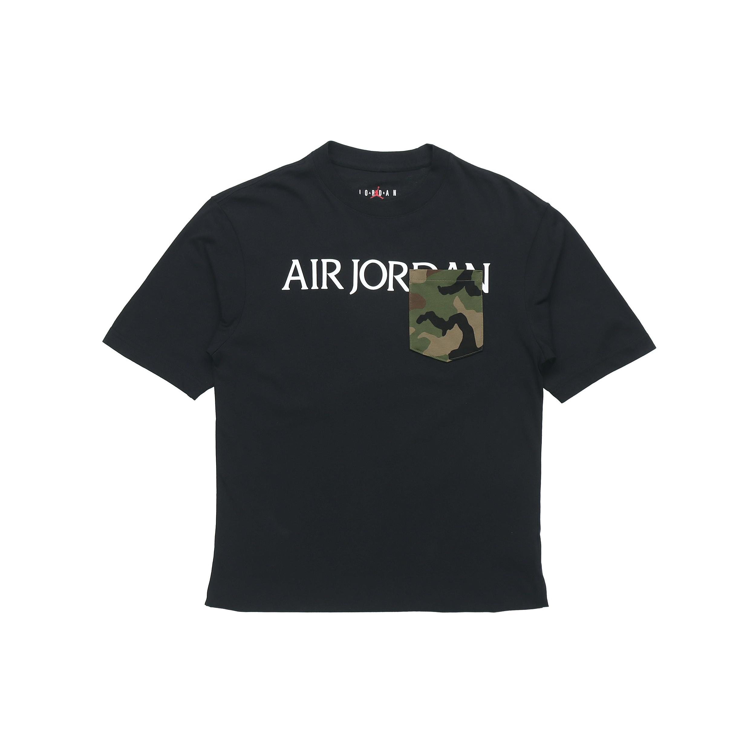 Air Jordan Камуфляж Смешанный Камуфляжный Карман Мужской Черный Мужской CZ0595-010 M