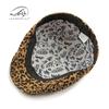 Hat Ladies Beret British Retro Fashion Leopard Print Cap Casual Versatile Forward Hat Personality Trend