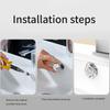 Practical Sink Overflows Covers Bathroom Accessory Portable for Most Holes Practical and Sturdy Plastic Materials