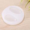Oval Silicone Jewelry Mould Water Drop Smooth Interior DIY Pendant Mold Round With Hole Time Gem Mold DIY Craft