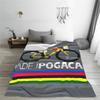 Tadej Pogacar Decke Warm Gemütlich Flauschig Radsport Pogi Team Tour De France Überwurfdecken für Bett Mehrere Größen