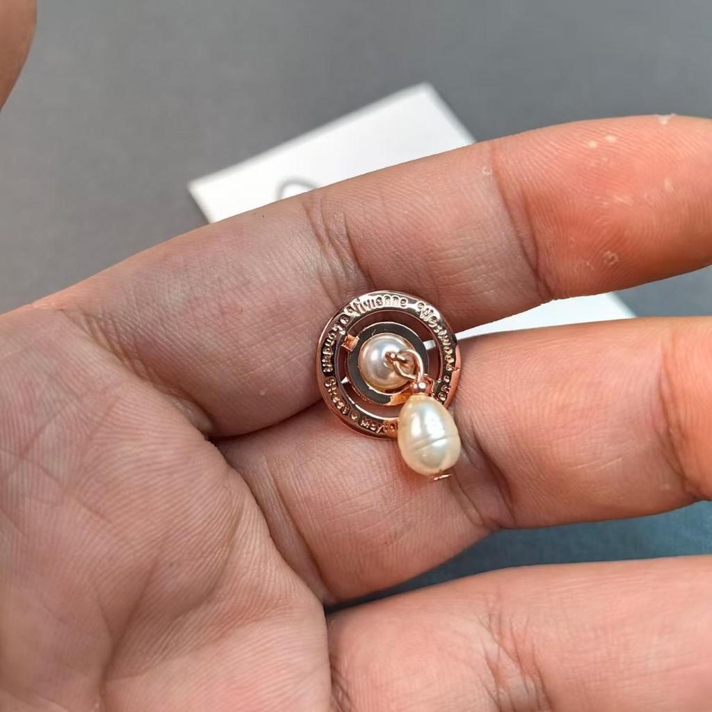 Empress Dowager Baroque Pearl Teardrop Necklace
