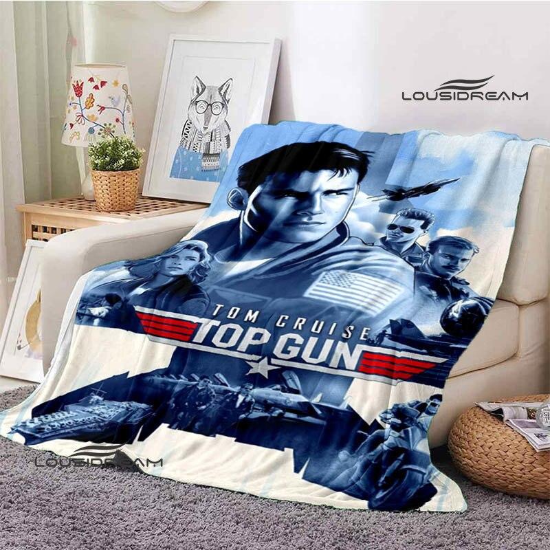 Classic Movie Top Gun Blanket Children's warm and beautiful blanket soft and comfortable blanket birthday gift