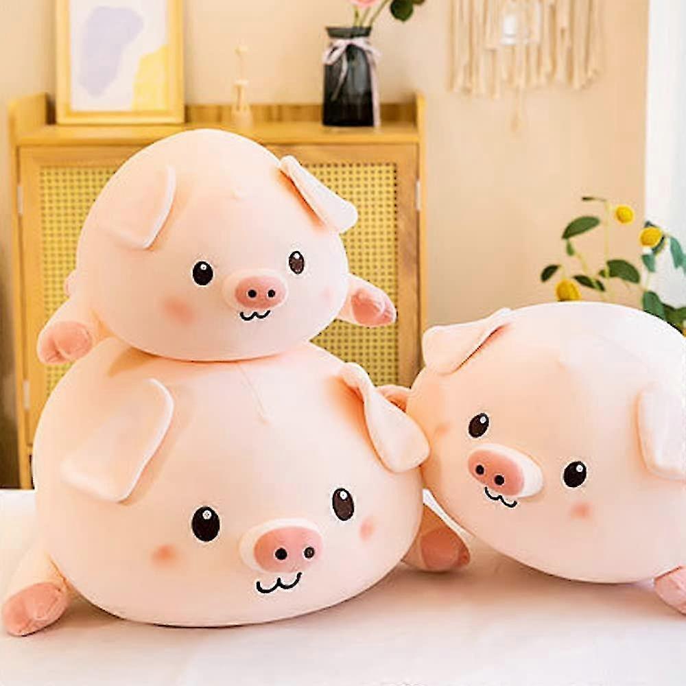 Soft Fat Pig Plush Pillow Stuffed Animal Toy Kawaii Anime Piggy Plushie Hugging Pillow, Cute Plush Doll Toy For Kids Boys Girls Birthday Valentine
