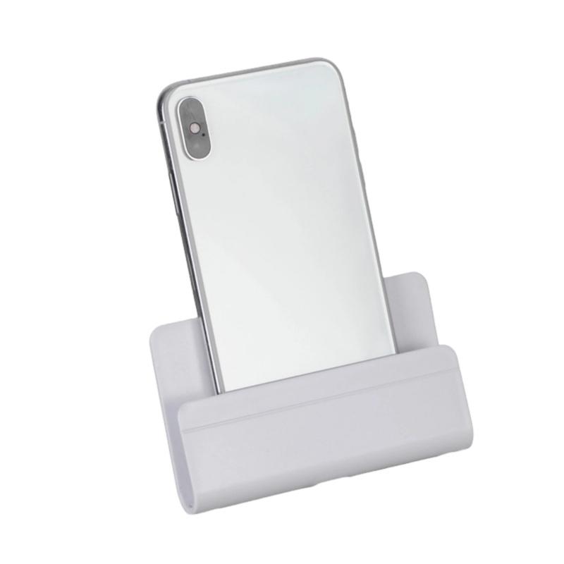 Quick Installation & Removal Phone Stand for Home Office Universal Mobile Phone Wall Mount Holder Bracket Multifunction белый