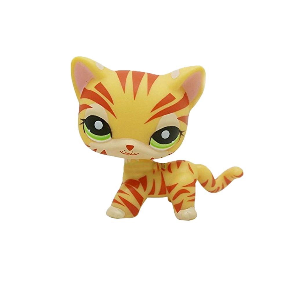 Kids LPS Toys Cute Animal Pets Cat Collection Child Girl Boy Figure Toy