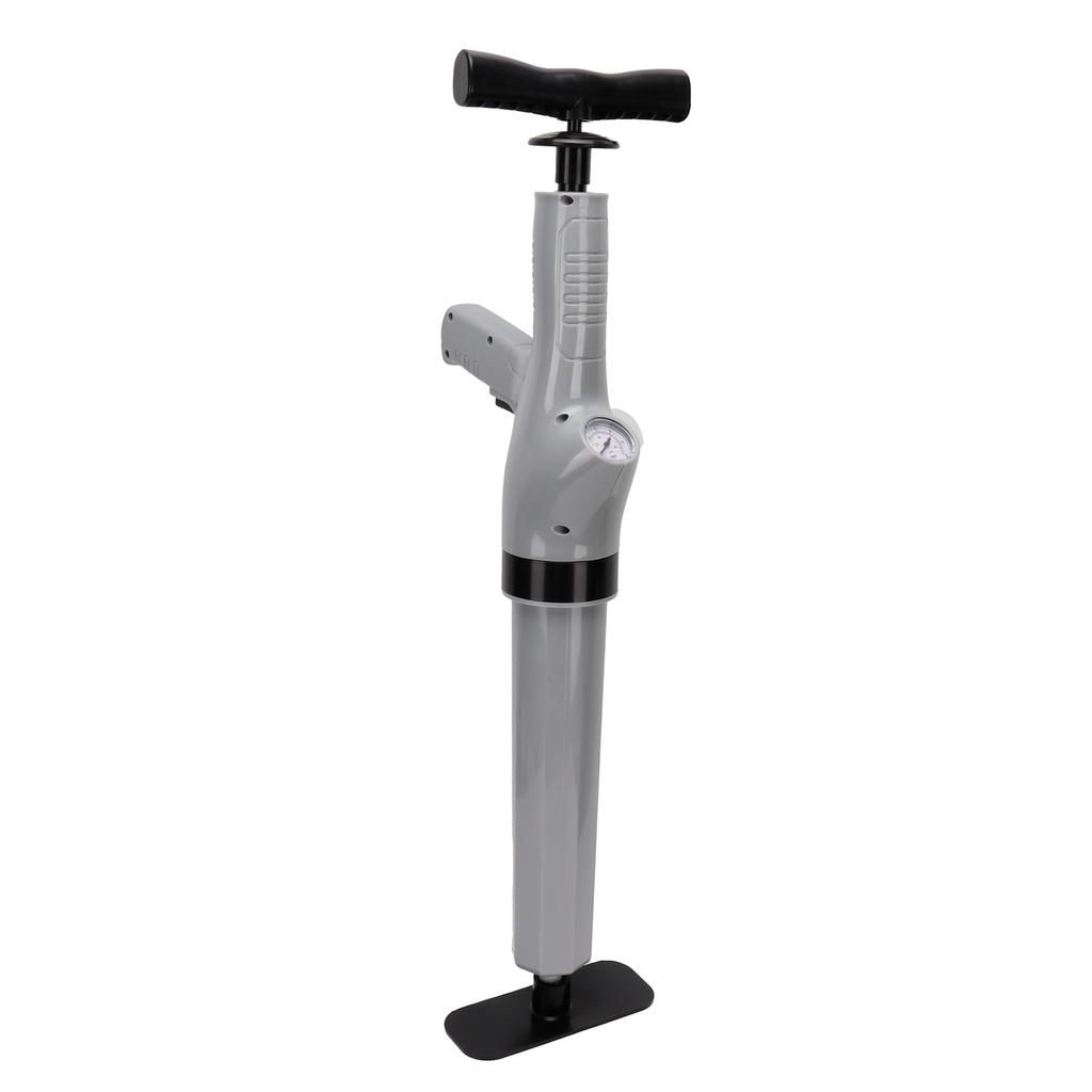 9 in 1 Luftdruck Pümpel Set Toilette Abwasserrohr Küchenspüle Baggerwerkzeuge Zubehör Grau