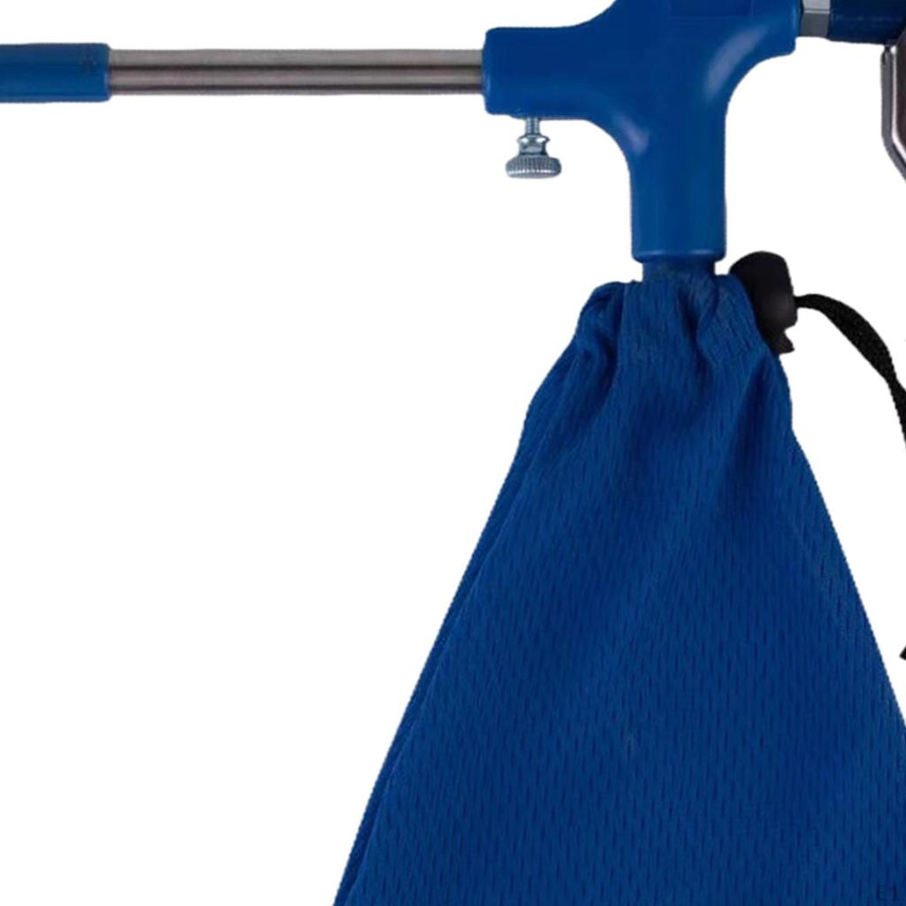 Air Blow and Suction Cleaning Tool Accessories Ergonomic Handle with Dust Collection Bag Blue