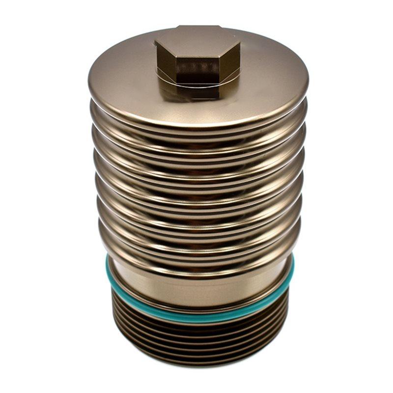 Lasting For 1.8T2.0T 3Rd Generation EA888 Oil Filter Housing Forged Aluminum Alloy Cover