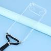 For iPhone 17 Air Case Reinforced Corner TPU Clear Phone Cover with Lanyard