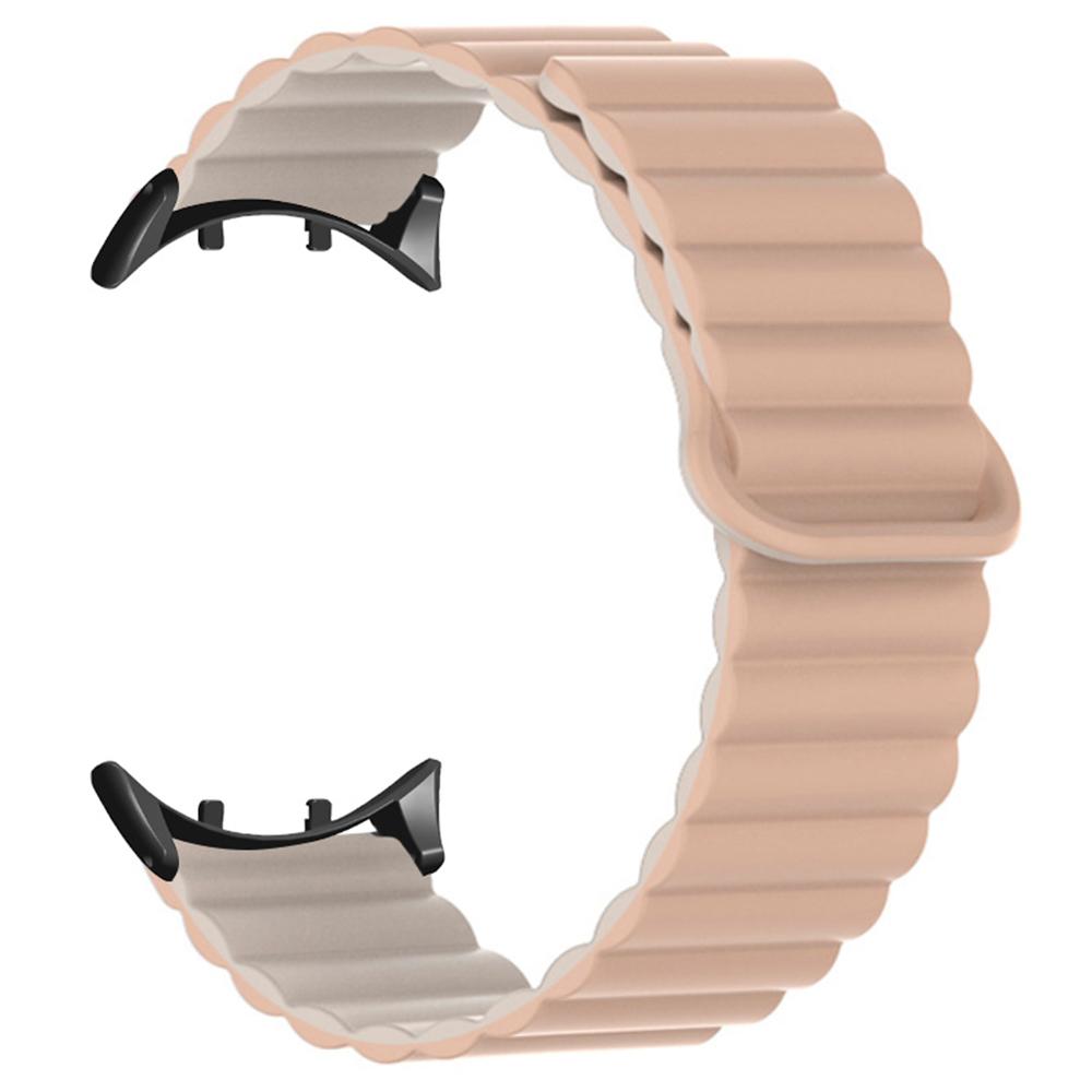 For Vivo Watch 3 Magnetic Sport Loop Watch Band Silicone Dual Color Strap