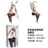 17CM Anime Role Kasugano Sora Figure Rabbit Girl Black Silk Sexy Model Toy Gift Action Doll Pressing Instant Noodles Poseable Articulated Scale