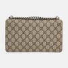 [Pre-Owned] Dionysus Tiger Head Double G Monogram Canvas And Leather Flap Chain Bag - Excellent #1MYAZPE