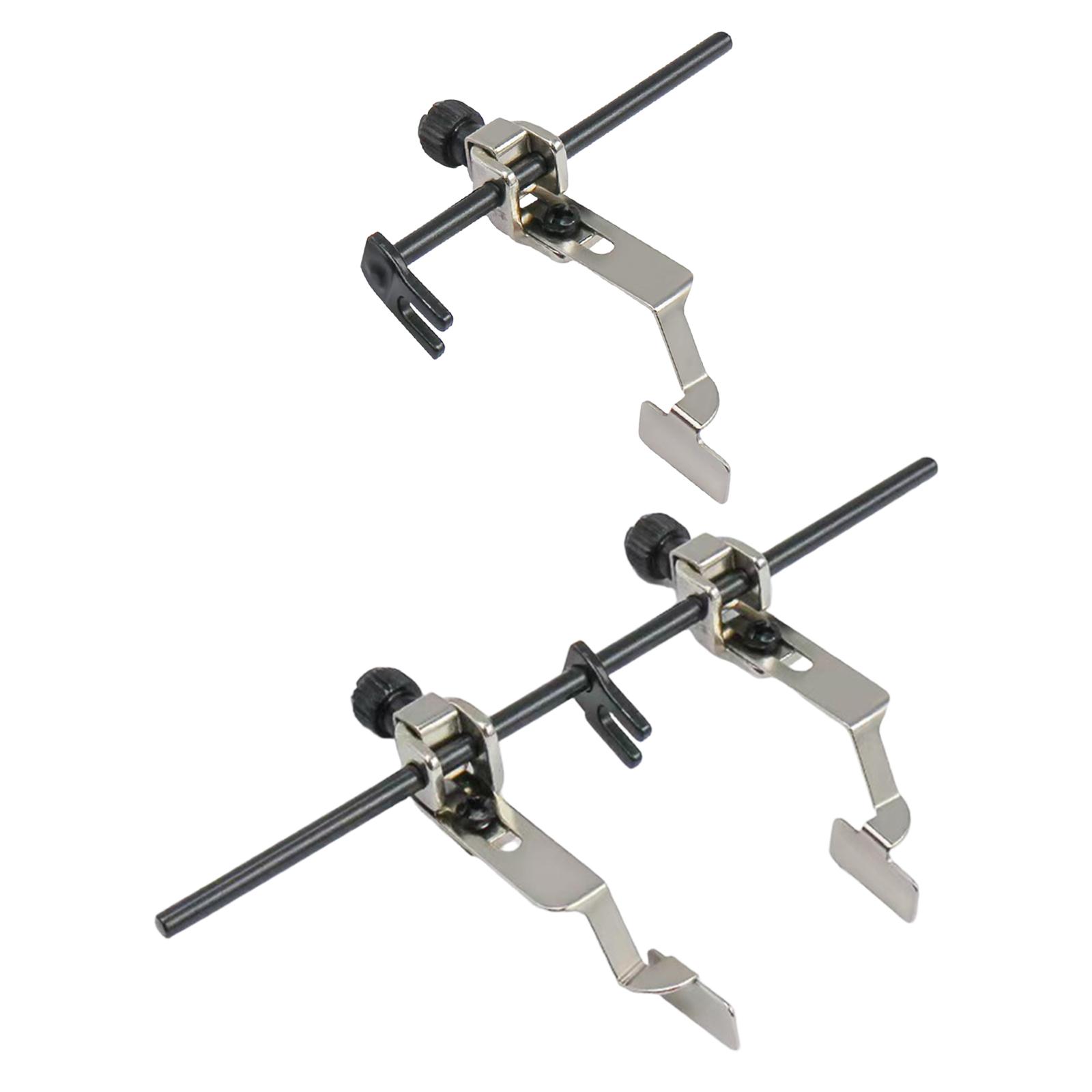 

Steel Seam Edge Guidance Sewing Machine Attachment Widened Guide Bar for Straight Stitching and Professional Sewing Set single sided