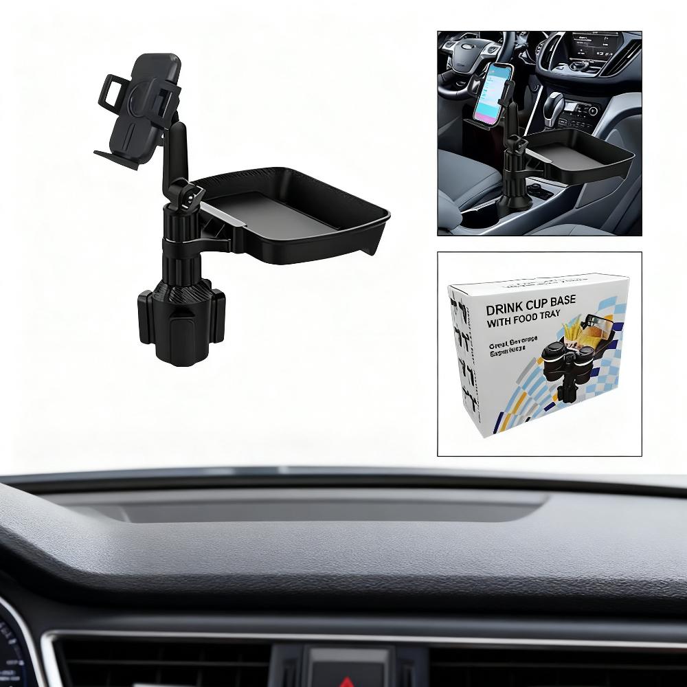 Car Co-pilot  bar armrest box, car makeup cup holder, beverage storage, following car, SUV, dining plate, sedan