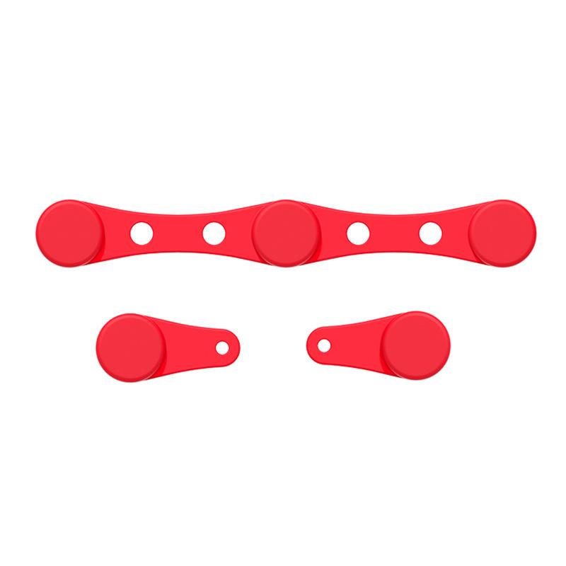 Silikon Heißluftfritteusen-Magnete für Heißluftfritteusen-Pergamentpapier-Einlage Heißluftfritteusen-Zubehör Magnetische Schnalle Hitzebeständiges Fixierwerkzeug