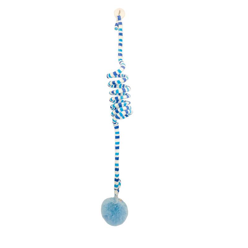 

Hanging Suction Cup Cat Toy with Elastic Rope and Bell Ball for Kitten Self-Entertainment