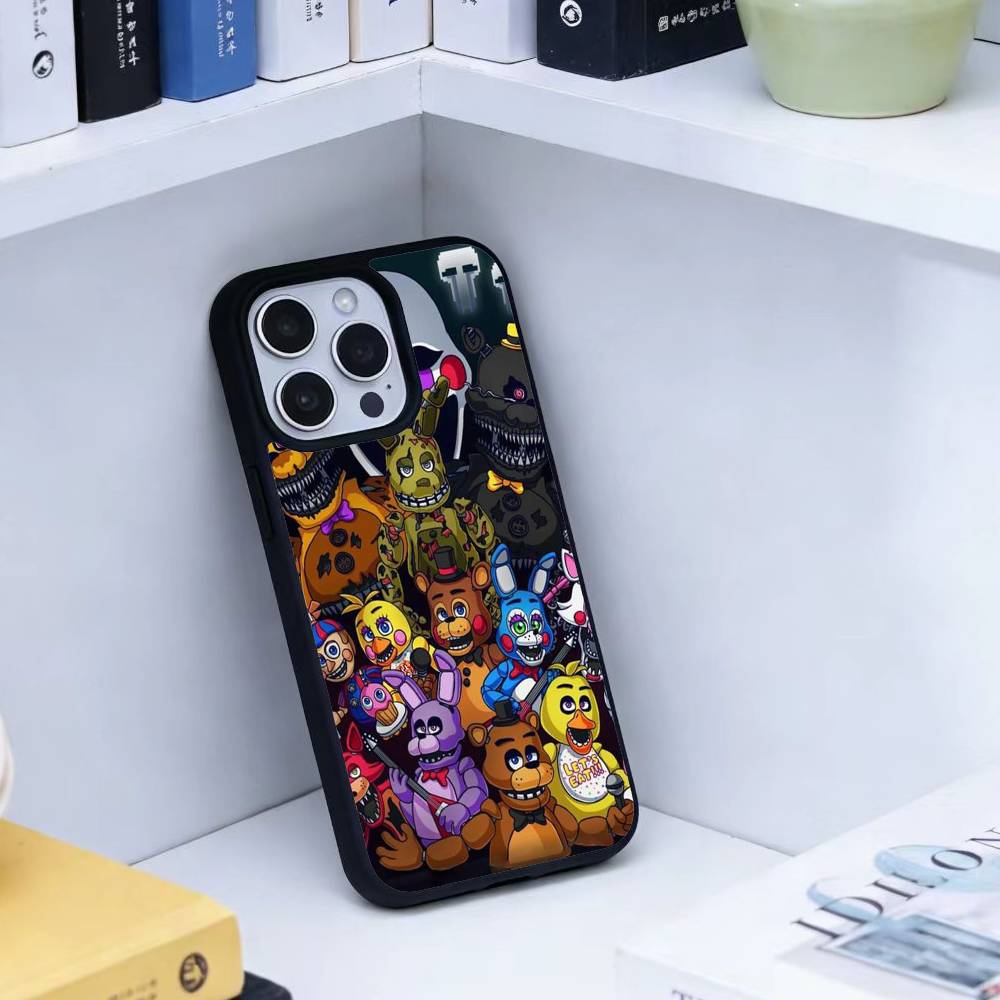 Five Nights at Freddy's Handyhülle Für iPhone17,16,15,14,13 Plus,Pro Max Magnetisch Für Magsafe Kabelloses Laden