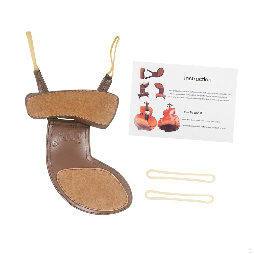 Violin Chinrest Support Device for Musical Instruments