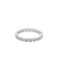Verte [925 Silver] Cinq.Silver.232 / Epais Ronde Dew Ring