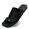 Unisex Large Summer Retro Non-Slip Roman Sandals with Toe-Covered Flat Bottom