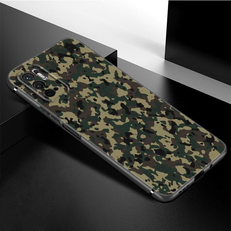 Camouflage Pattern Camo Military Army Phone Case For Xiaomi Redmi Note 11 10 9 8 Pro 11T 5G 10T 10S 9S 9T 9i 9C 9A 8T Cover