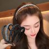 1Pc Non-Slip Hair Hoops Bands Women Toothed Elastic Headbands for Women Shiny Luxury Hair Hoops