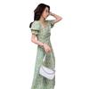 Summer New French First Love Temperament Small Skirt Fairy Mori Gentle Wind Fresh Floral Dress