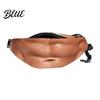 Durable Artificial Leather Pack Funny Belly Bag, Realistic Big Waist Novelty Fanny Beer Bag with Adjustable Strap, Gag Gift for Dad Husband
