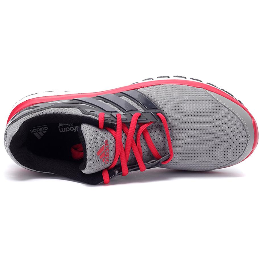 Adidas Energy Cloud Bequeme Rutschfeste Strapazierfähige Low-Top Laufschuhe Herren Sneaker Grau Schwarz Rot BB4113