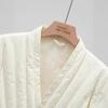 Women's V-Neck Lightweight Down Jacket - 2025 Autumn/Winter, 90% White Duck Down, Stylish Slim Fit Outerwear