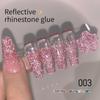 Reflective Disco Glitter Nail Polish Gel, Sparkling Nail Art Gel, Long-Lasting Peelable No Lamp Needed, Glow Party Nail Set, Multi-Color Options