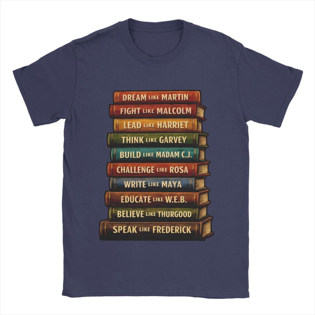 Black History T-Shirts für Unisex Lustiges reines Baumwoll-T-Shirt Rundhals Kurzarm-T-Shirt Bedruckte Oberteile