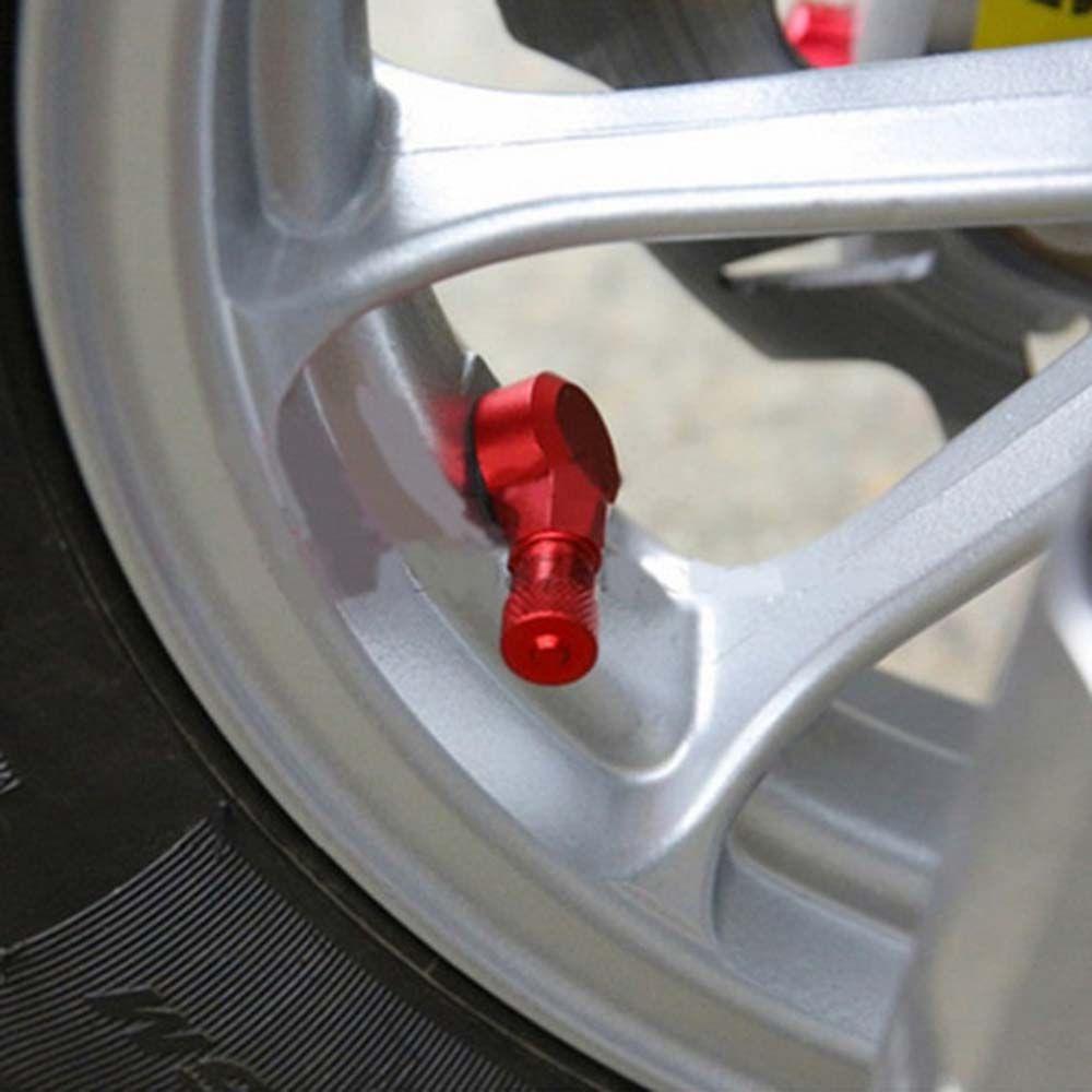 Zinc Zinc Alloy CNC 90 Degree Angle Valve Adaptor Motorcycle Gas Nozzle Extension Valve Stem Tyre Valve