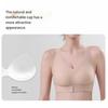Posture Corrector Bra for Women Front Closure Wireless Padded Bra Full Coverage Back Support Everyday Bra